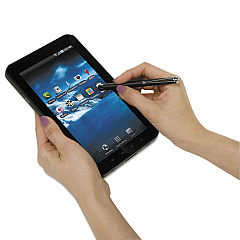 Targus Stylus for Tablets, iPad, iPhones and Smartphones, Black (AMM01TBUS)