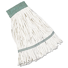 AbilityOne 7920015133303, SKILCRAFT, Rough-N-Ready Looped End Mop Head, Medium, White