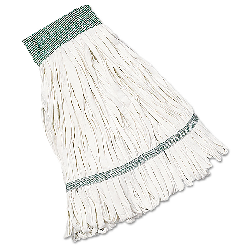 AbilityOne 7920015133303, SKILCRAFT, Rough-N-Ready Looped End Mop Head, Medium, White