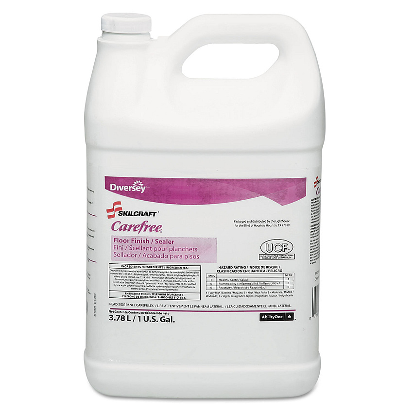 AbilityOne 7930014865067, SKILCRAFT, Floor Sealer/Finish, 1 gal Bottle, 4/Carton