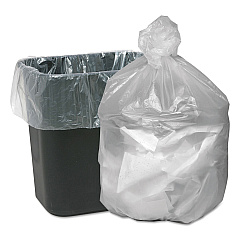 Good 'n Tuff Waste Can Liners, 16 gal, 6 microns, 24" x 31", Natural, 1,000/Carton (GNT2433)
