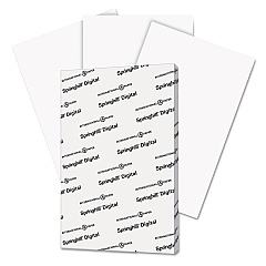 Springhill 015334 Digital Index White Card Stock