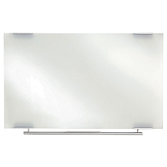 Iceberg Clarity Glass Dry Erase Board with Aluminum Trim, Frameless, 72 x 36 (31160)