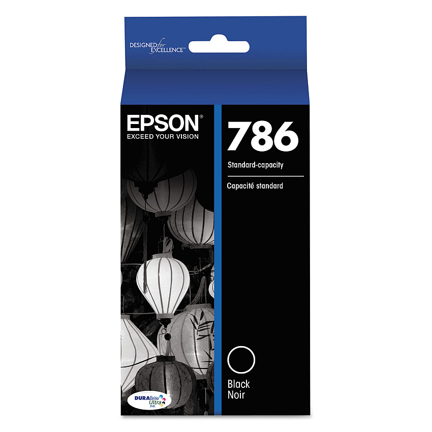 Epson T786120-D2 Black Ink Cartridge Dual Pack