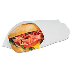 Bagcraft Interfolded Dry Wax Deli Paper, 14 x 18, White, 1,000/Box, 10 Box/Carton (247018)
