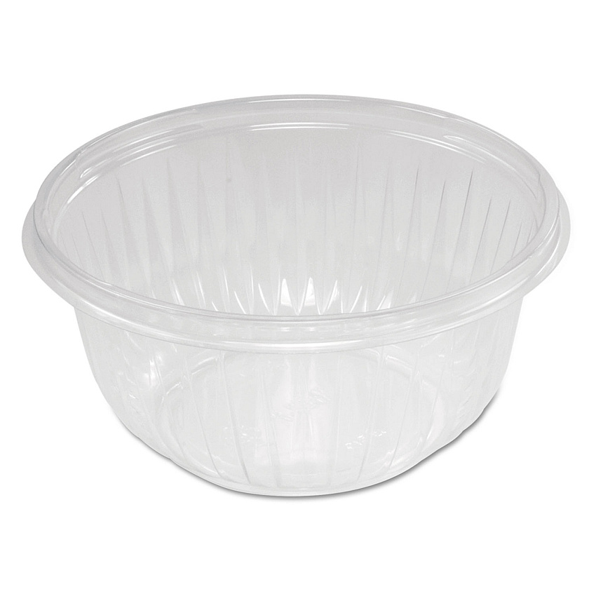 Dart PresentaBowls Clear Bowls, 16 oz, Plastic, 63/Bag, 504/Carton (C16B)