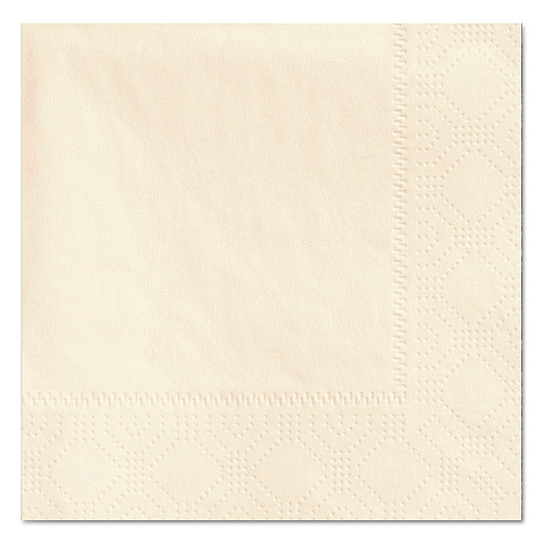 Hoffmaster Beverage Napkins, 2-Ply, 9 1/2 x 9 1/2, Ecru, 1000/Carton (180317)
