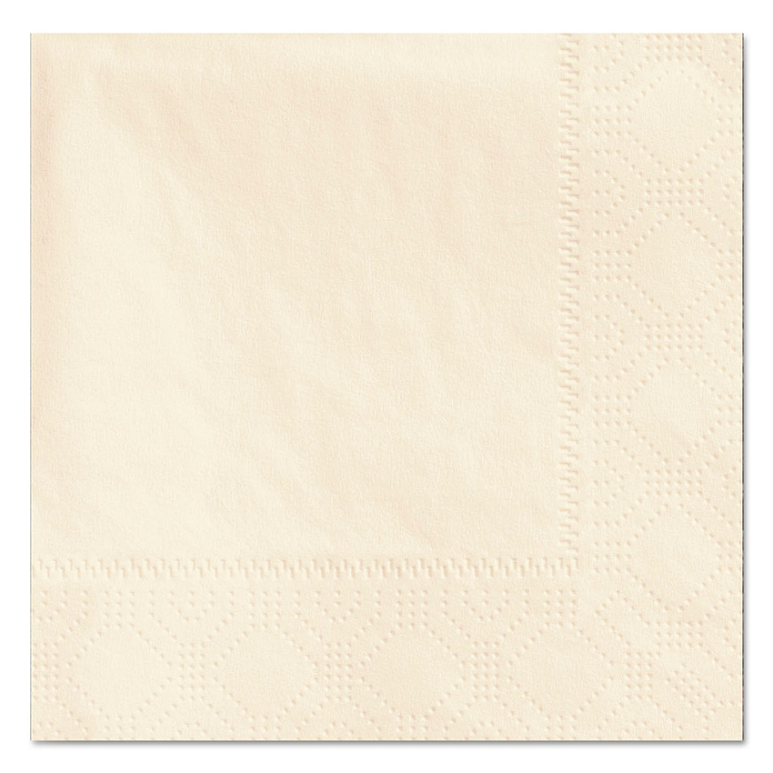 Hoffmaster Beverage Napkins, 2-Ply, 9 1/2 x 9 1/2, Ecru, 1000/Carton (180317)