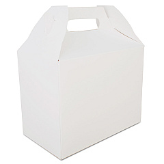 SCT Carryout Barn Boxes, 10 lb Capacity, 8.88 x 5 x 6.75, White, 150/Carton (2709)