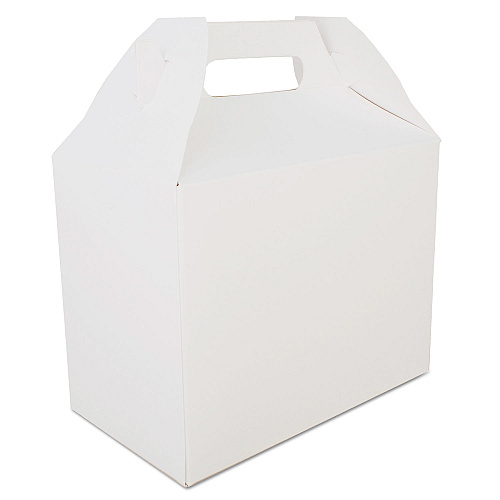 SCT Carryout Barn Boxes, 10 lb Capacity, 8.88 x 5 x 6.75, White, 150/Carton (2709)