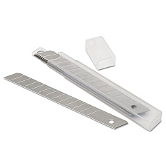 AbilityOne 5110016214767, SKILCRAFT Snap-Off Replacement Blades, 13 pt, 9 mm, 12/Pack
