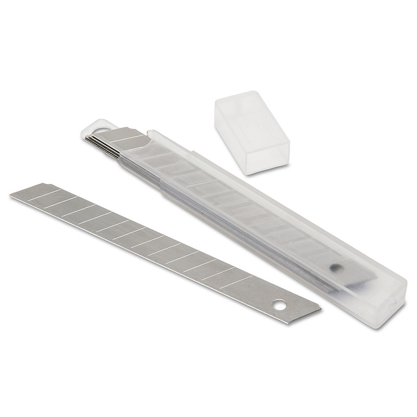 AbilityOne 5110016214767, SKILCRAFT Snap-Off Replacement Blades, 13 pt, 9 mm, 12/Pack