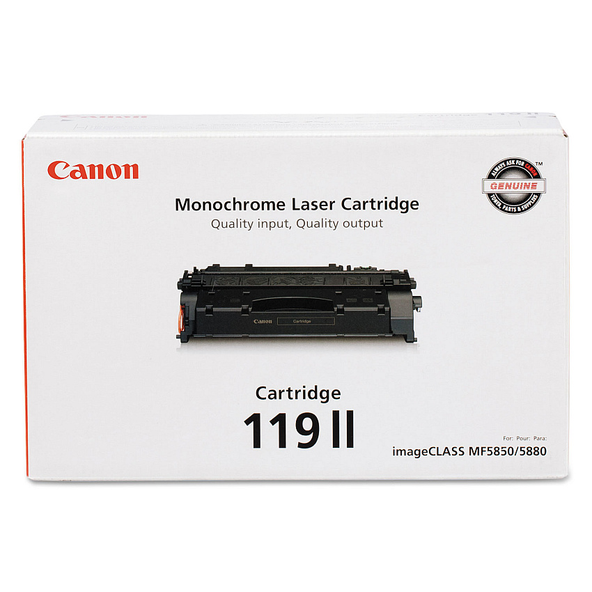Canon 119 II Black Toner Cartridge (3480B001)
