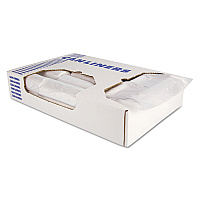 Heritage High-Density Waste Can Liners, 10 gal, 6 microns, 24" x 24", Natural, 1,000/Carton (Z4824RNR01)