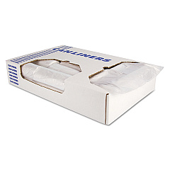 Heritage High-Density Waste Can Liners, 10 gal, 6 microns, 24" x 24", Natural, 1,000/Carton (Z4824RNR01)