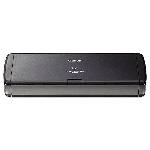 Canon imageFORMULA P-215II Personal Document Scanner, 600 dpi Optical Resolution, 20-Sheet Duplex Auto Document Feeder (9705B007)