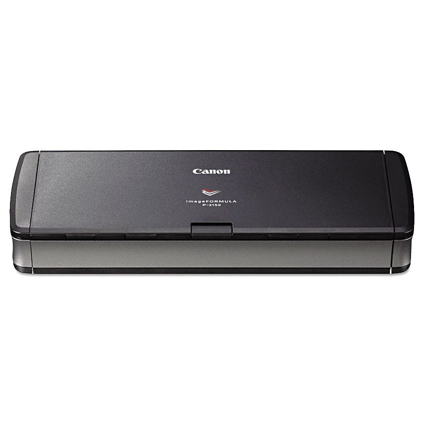 Canon imageFORMULA P-215II Personal Document Scanner, 600 dpi Optical Resolution, 20-Sheet Duplex Auto Document Feeder (9705B007)
