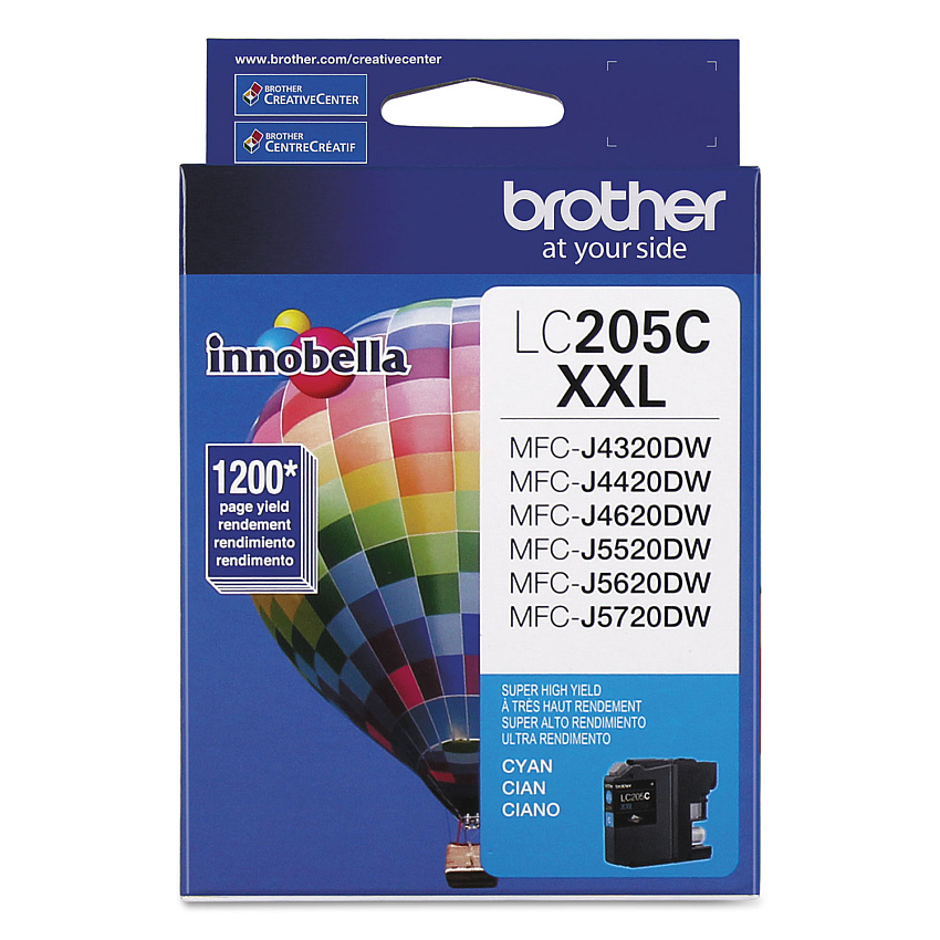 Brother LC205C Cyan Ink Cartridge
