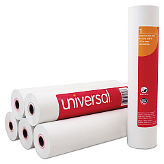 Universal 35758 Direct Thermal Printing Fax Paper Rolls