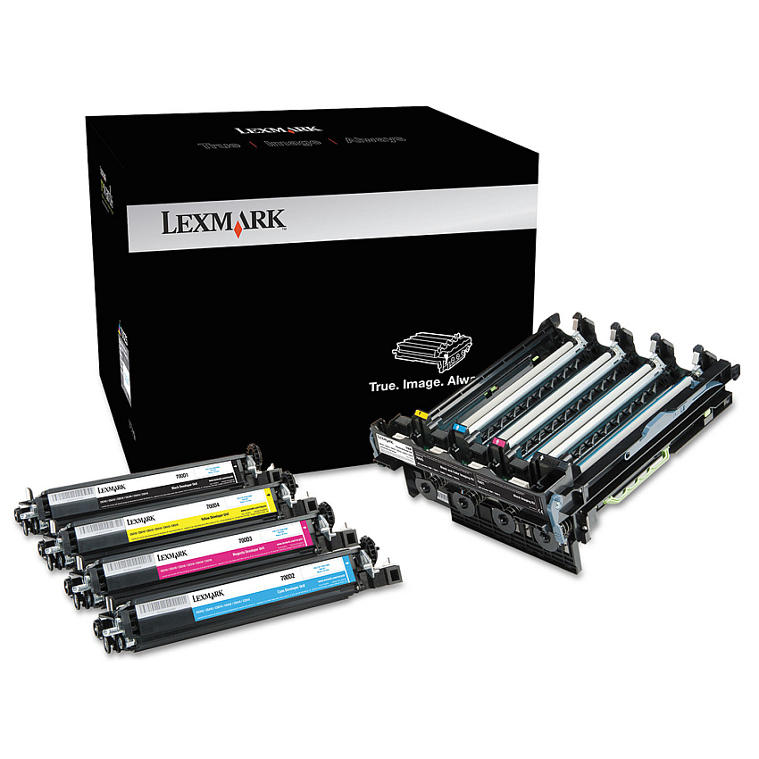 Lexmark 70C0Z50 Black and Color Imaging Kit