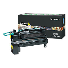Lexmark X792X4YG Yellow Toner Cartridge