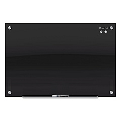 Quartet Infinity Black Glass Magnetic Marker Board, 72 x 48 (G7248B)