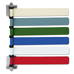 Medline Room ID Flag System, 6 Flags, Primary Colors (OMD291716)