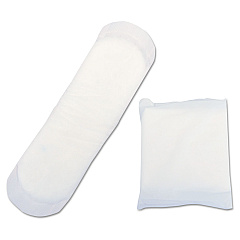 HOSPECO Maxithins Sanitary Pads, 250/Carton (250IM)