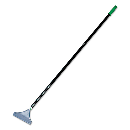 Unger Heavy-Duty Floor Scraper, 8" Blade, 5 ft Handle, Zinc Alloy Head (HDSS)