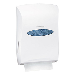 Kimberly-Clark Professional* Universal Towel Dispenser, 13.31 x 5.85 x 18.85, Pearl White (09906)