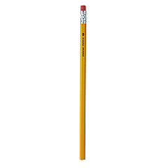 Universal #2 Woodcase Pencil, HB (#2), Black Lead, Yellow Barrel, 144/Box (UNV55144)