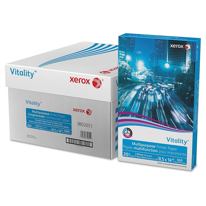 Xerox 3R02051CT Vitality Multipurpose Printer Paper