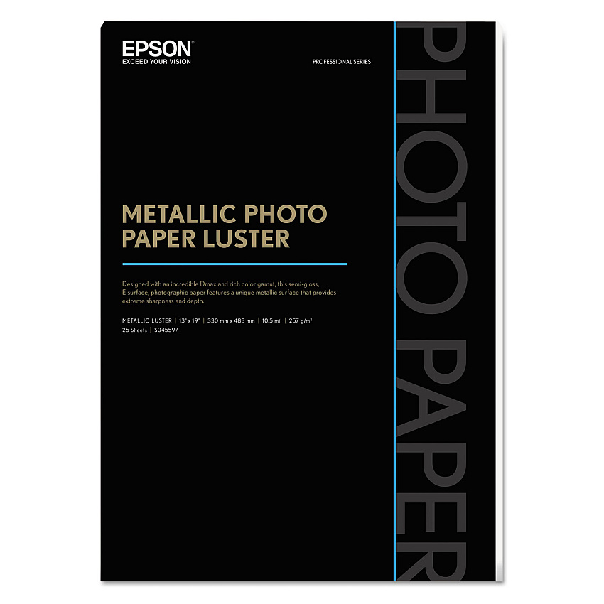 Epson S045597 Professional Media Metallic Luster Photo Paper