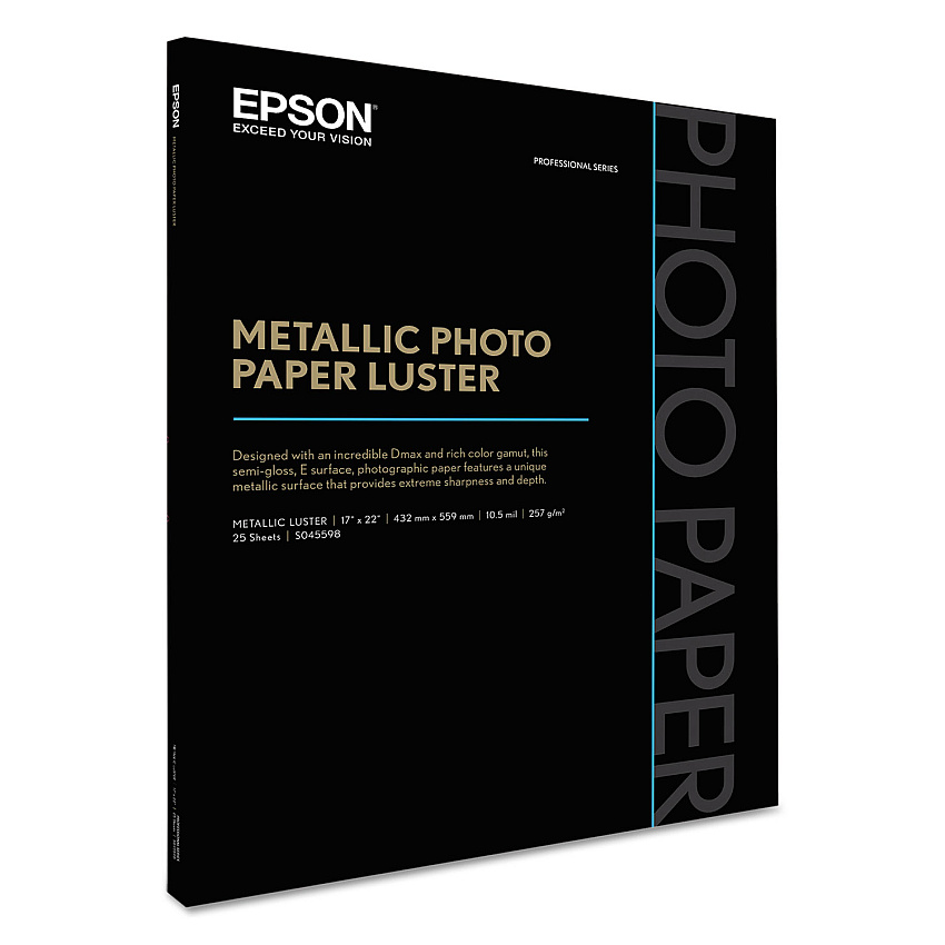 Epson S045598 Metallic Photo Paper Luster