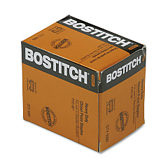 Bostitch Heavy-Duty Premium Staples, 0.38" Leg, 0.5" Crown, Steel, 5,000/Box (SB35PHD5M)