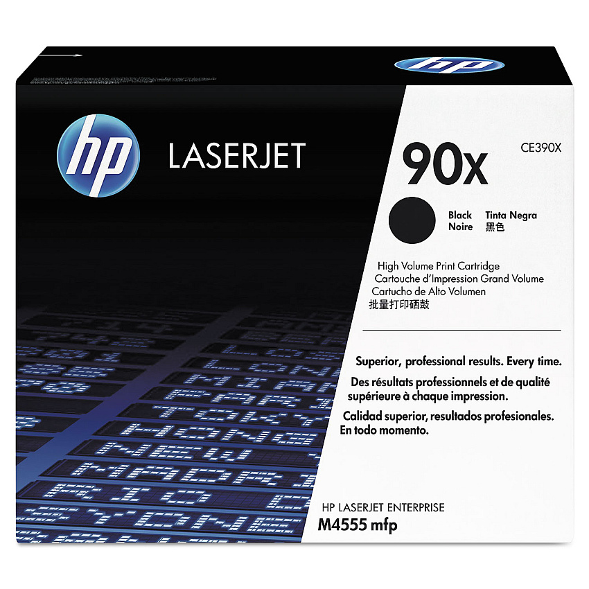 HP CE390X Black Toner Cartridge