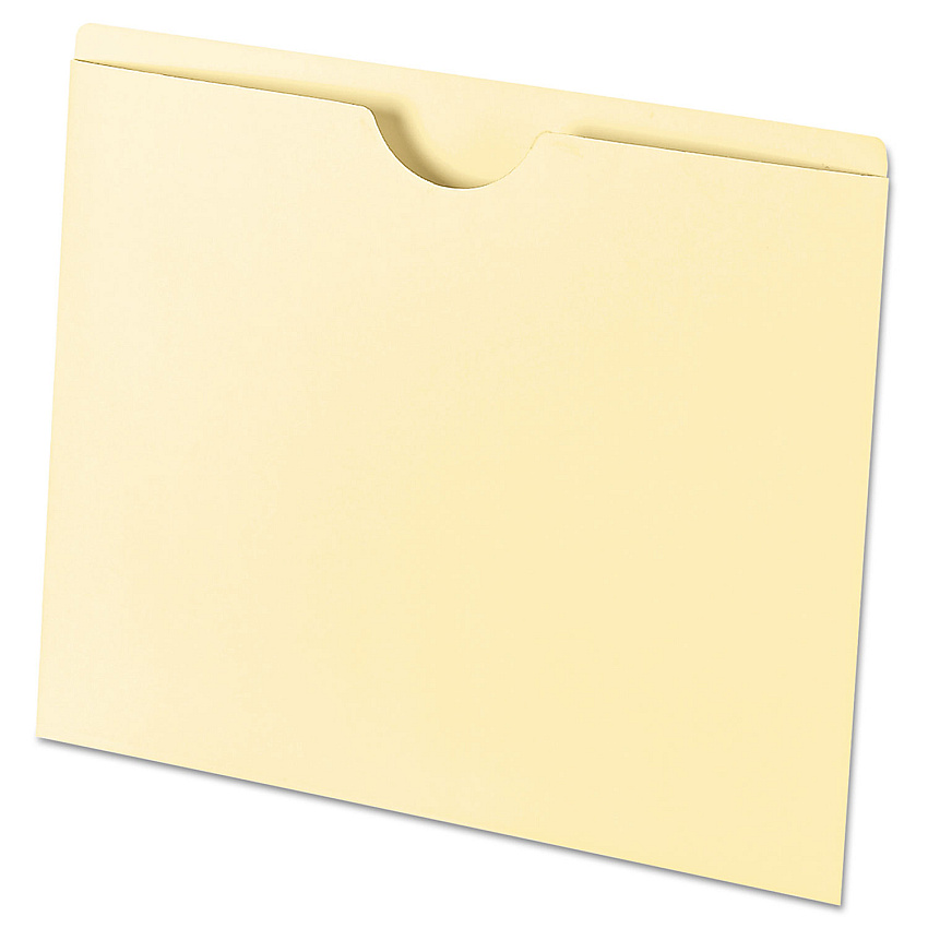 Universal Economical Manila File Jackets, Letter Size, Manila, 100/Box (UNV72300)