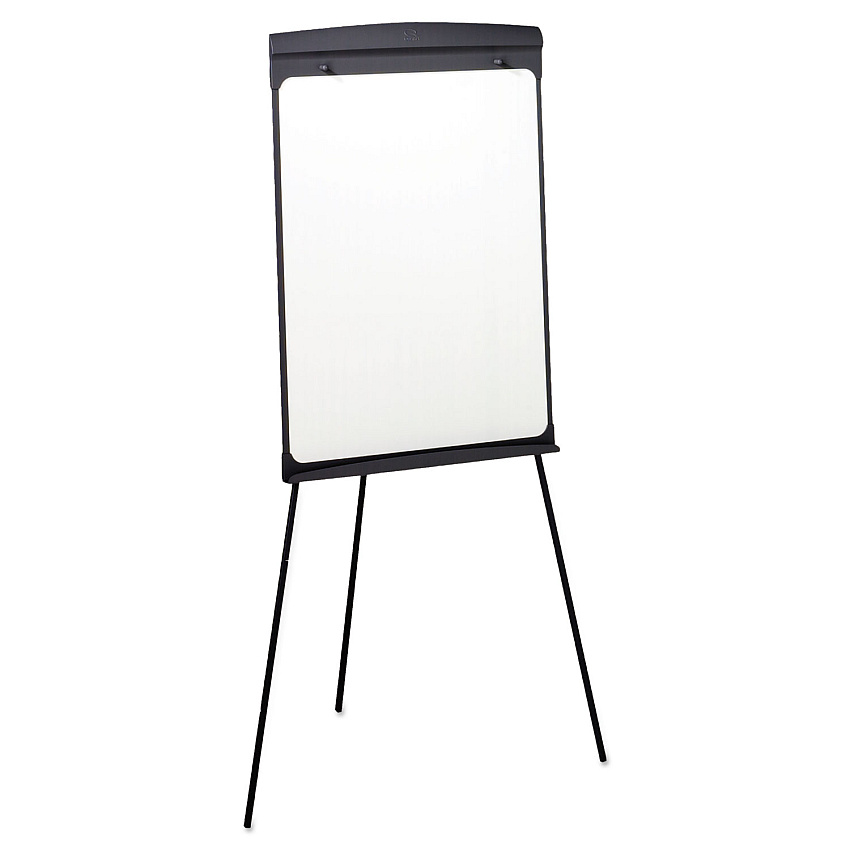 Quartet Magnetic Dry Erase Easel, 27 x 35, White Surface, Graphite Frame (67E)
