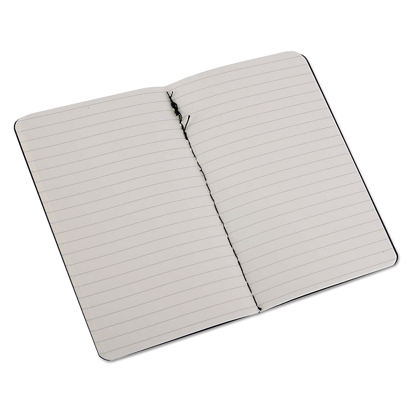 Moleskine Cahier Journal, 1-Subject, Narrow Rule, Black Cover, (64) 5.5 x 3.5 Sheets, 3/Pack (QP311)