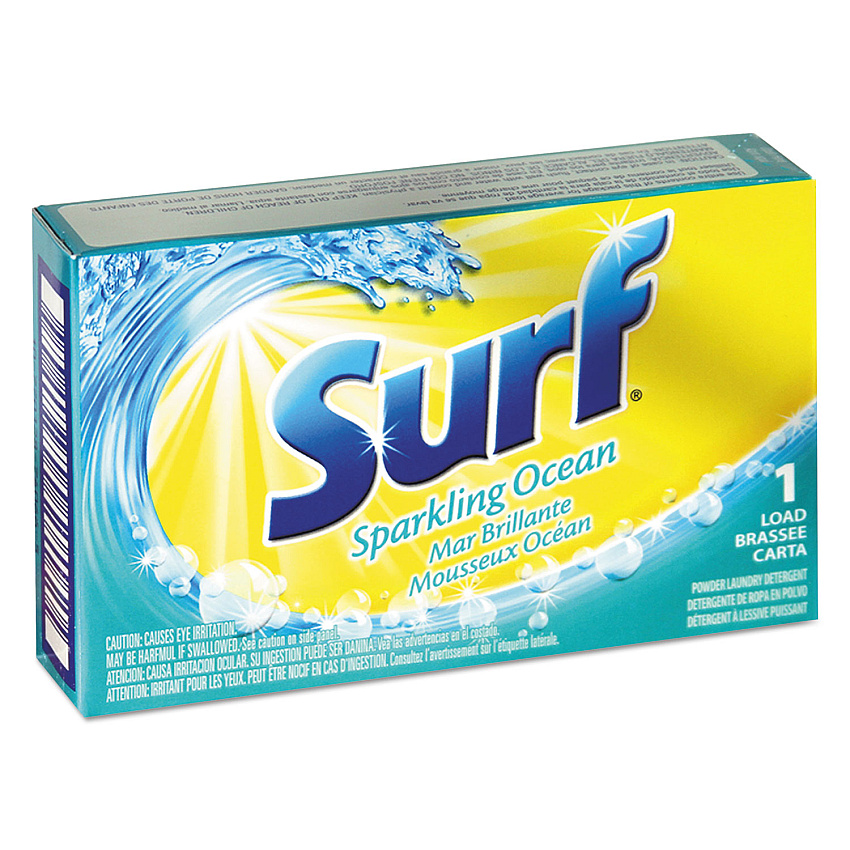 Surf HE Powder Detergent Packs, 1 Load Vending Machines Packets, 100/Carton (2979814)