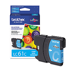 Brother LC61C Cyan Ink Cartridge