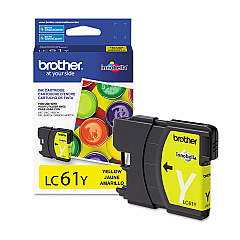 Brother LC61Y Yellow Ink Cartridge