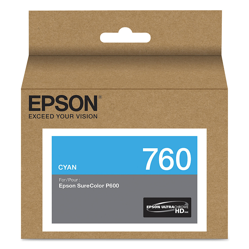 Epson T760220 Cyan Ink Cartridge