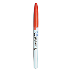 EXPO Vis-a-Vis Wet Erase Marker, Fine Bullet Tip, Red, Dozen (16002)