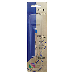 Refill for Parker Ballpoint Pens, Medium Conical Tip, Blue Ink (1950371)