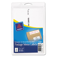 Avery 05289 Postage Meter Labels