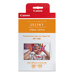 Canon RP-108 Color Ink Paper Set