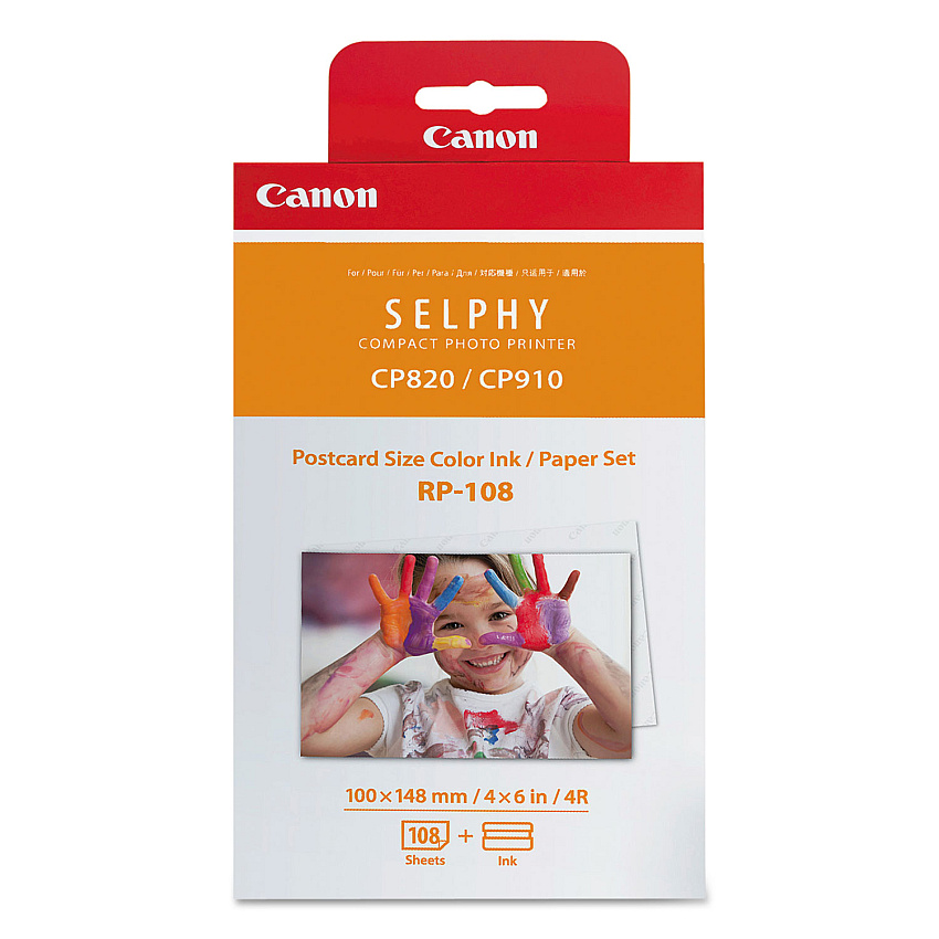 Canon RP-108 Color Ink Paper Set