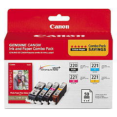 Canon PGI-220 CLI-221 Combo Pack