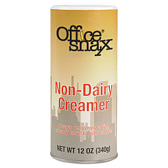 Office Snax Reclosable Canister of Powder Non-Dairy Creamer, 12oz (00020)